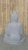 Product image 4 of the product “Seated Buddha made of Riverstone in Bhumisparsha - gesture of touching the earth. 61 cm height. ”
